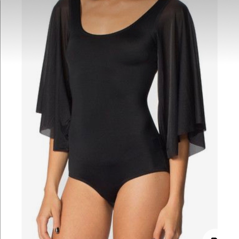Flowy sleeve bodysuit